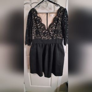 Flattering party dress perfect for the Holidays